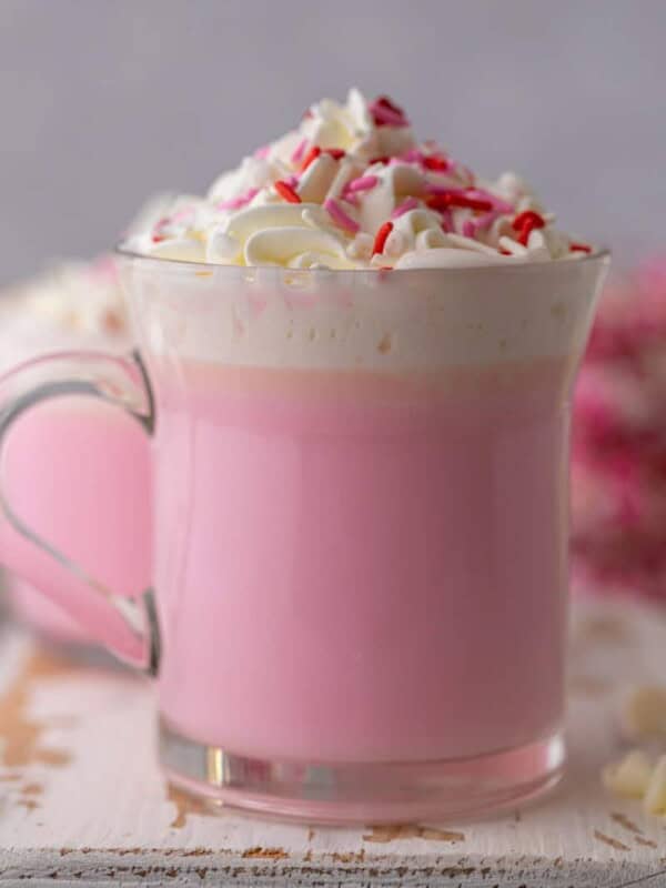 Pink Hot chocolate