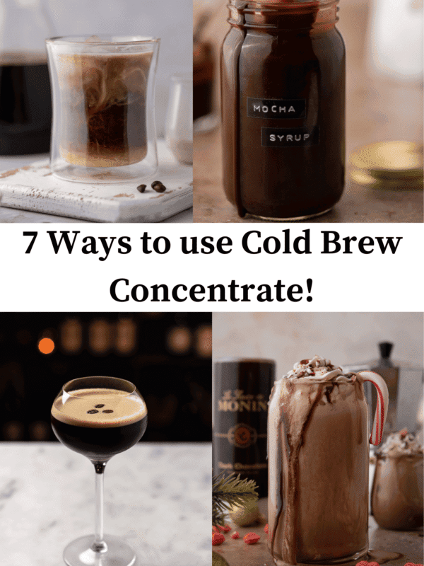 How to use cold brew concentrate