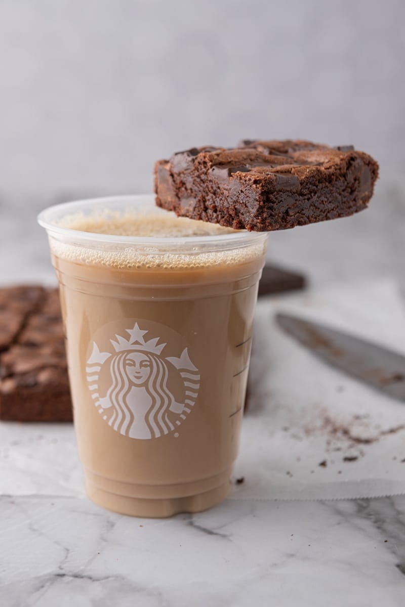 Double Chocolate Starbucks Brownies Recipe Copycat - Lifestyle of a Foodie