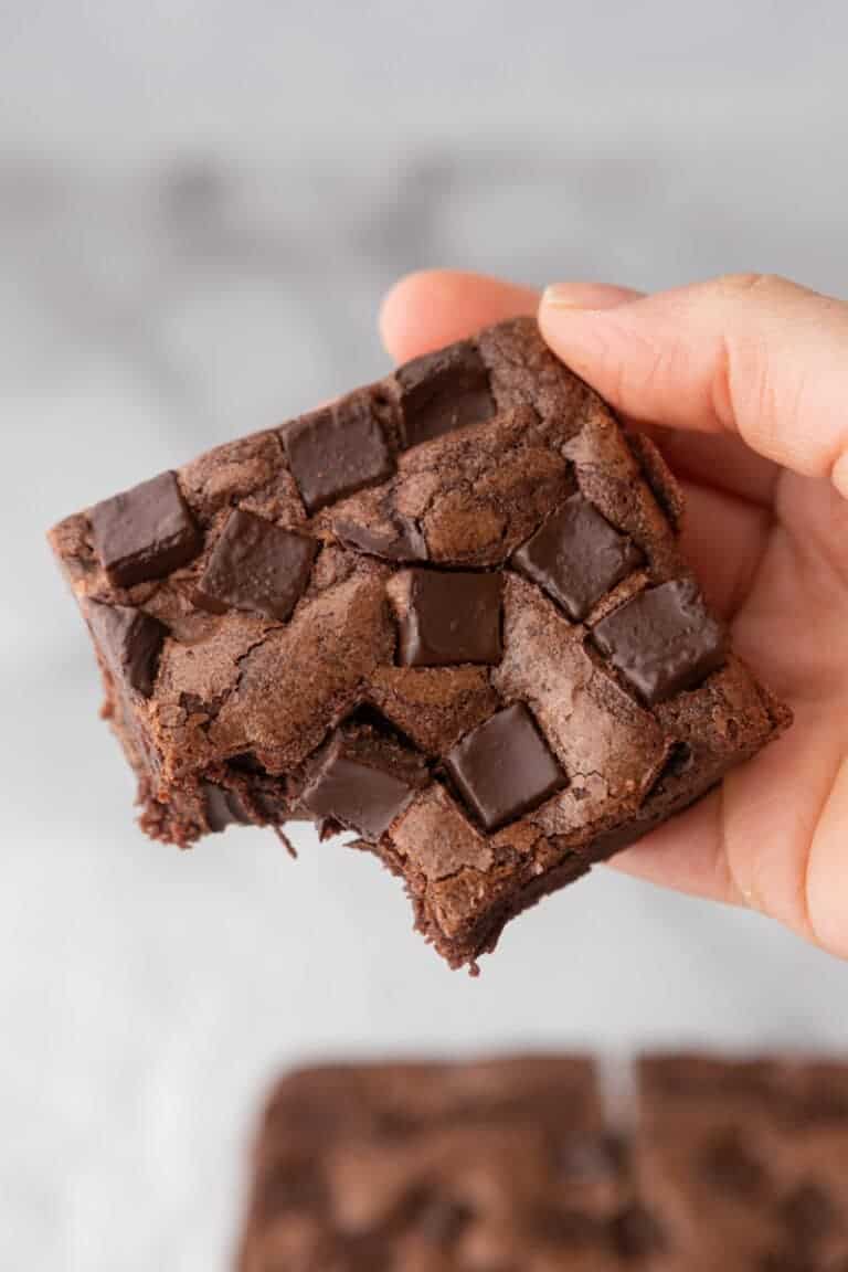 Double Chocolate Starbucks Brownies Recipe Copycat - Lifestyle of a Foodie