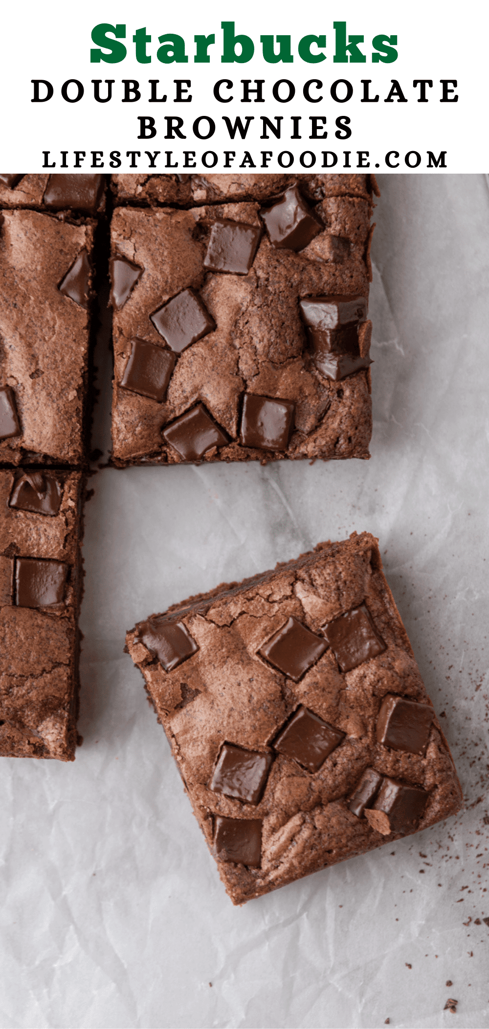 Double Chocolate Starbucks Brownies Recipe Copycat Lifestyle of a Foodie