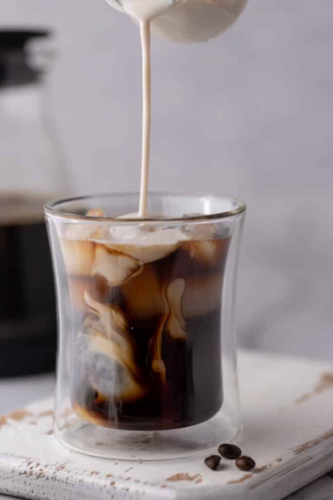 how to use cold brew concentrate in an iced coffee