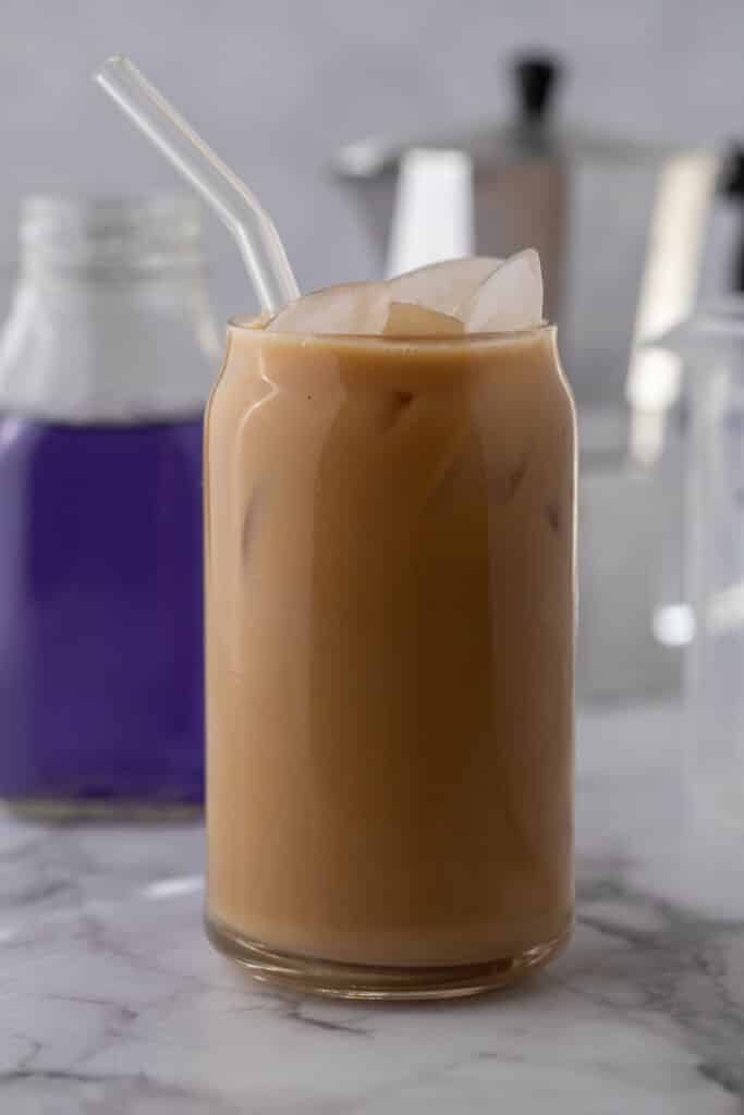 Starbucks Iced Lavender Oatmilk Latte
