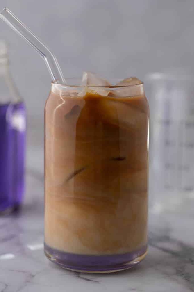 Starbucks Iced Lavender Oatmilk Latte