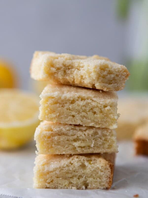Lemon Sugar Cookie Bars