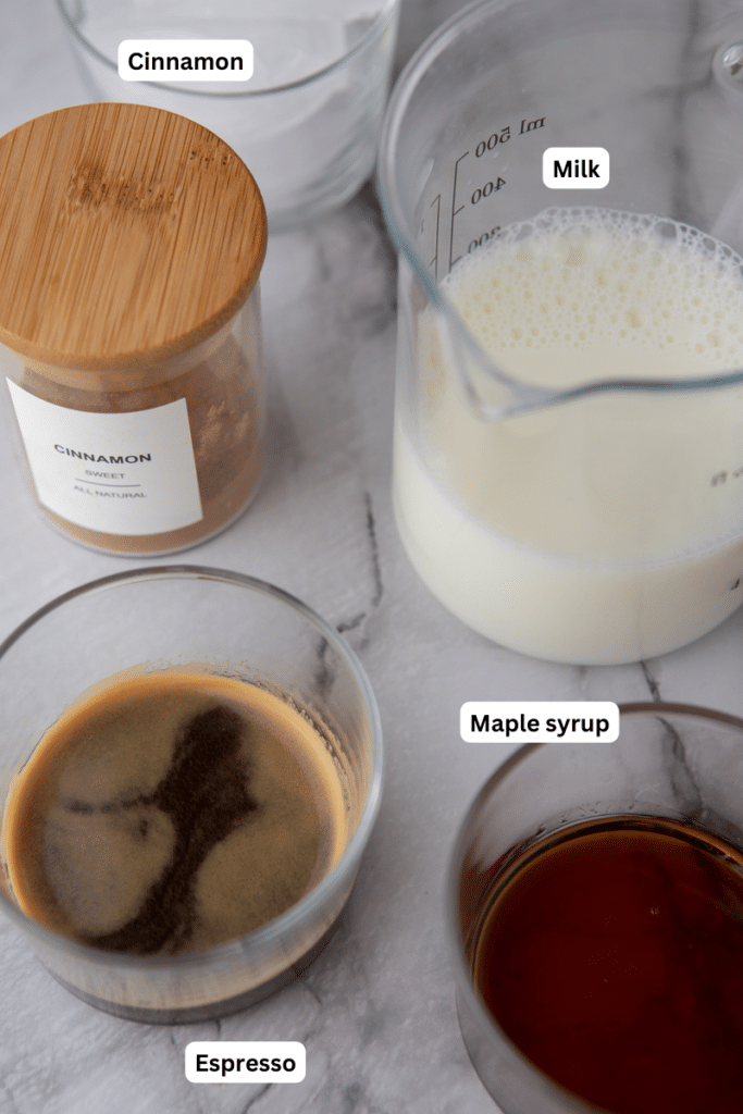 maple latte recipe ingredients