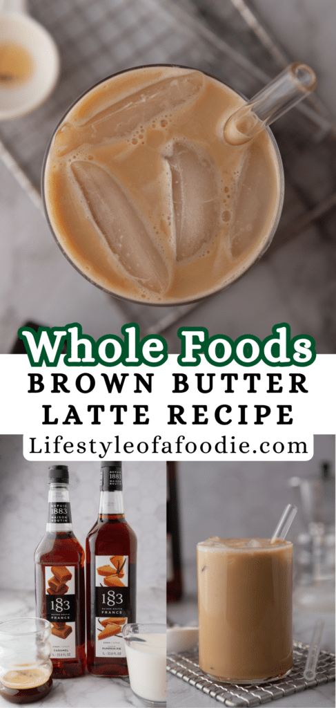 Whole Foods Brown butter Latte Recipe 