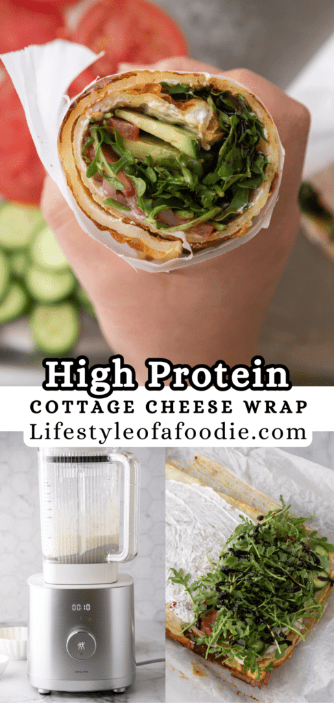 Viral Tiktok Cottage Cheese Wrap Recipe