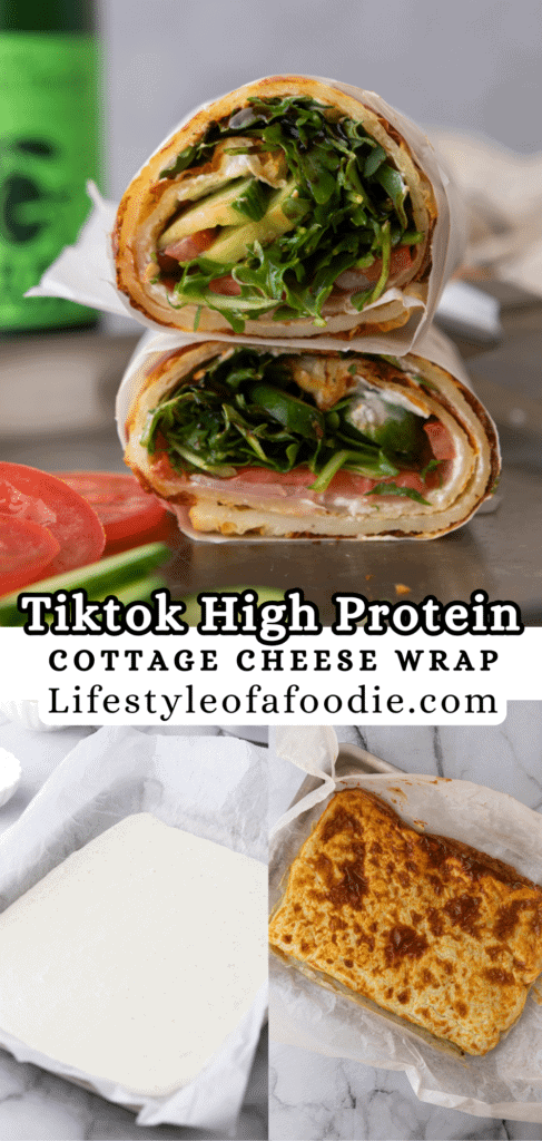 Viral Tiktok Cottage Cheese Wrap Recipe