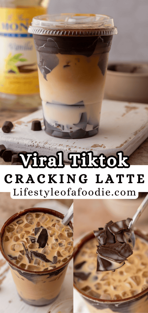 Viral Tiktok Cracking Latte