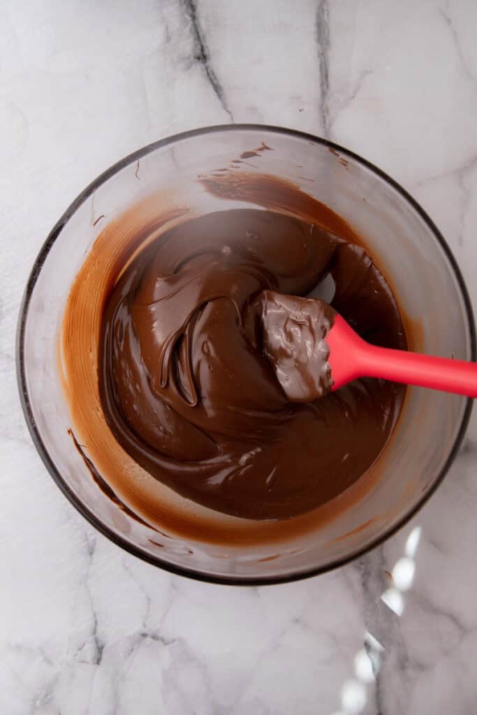 mixing ingredients in a bowl