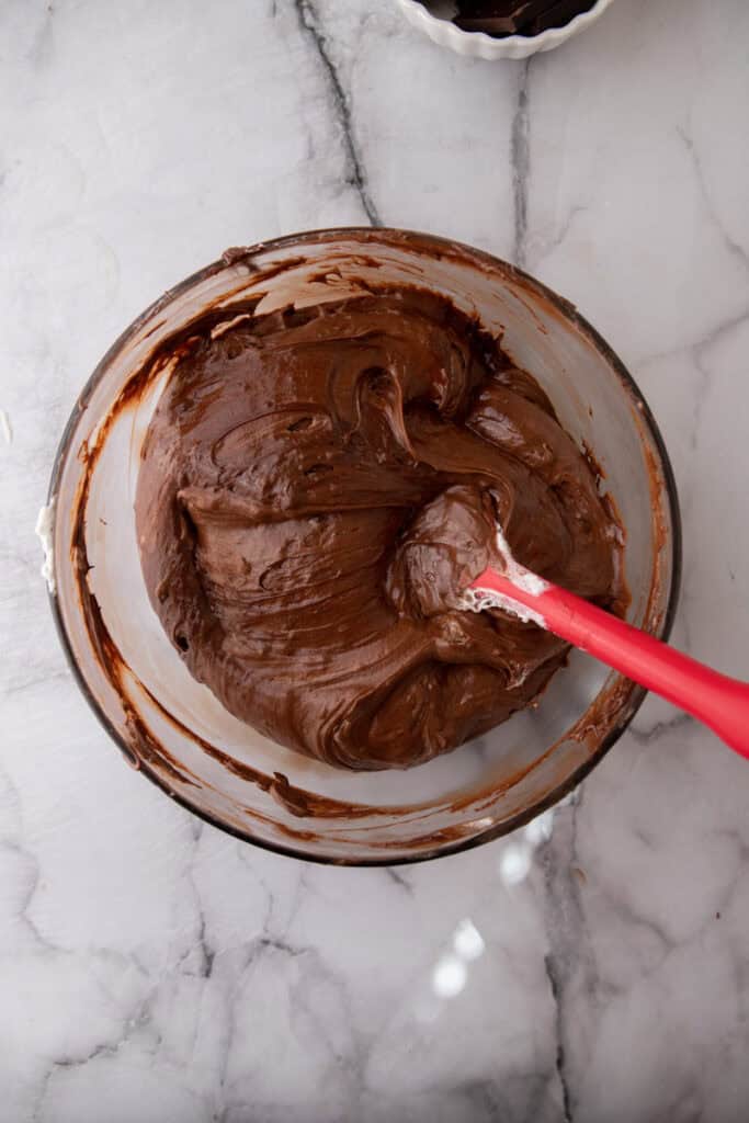 mixing ingredients in a bowl