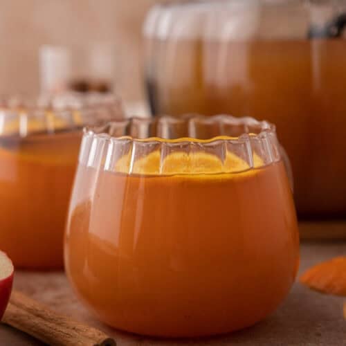 instant pot apple cider recipe in a cup