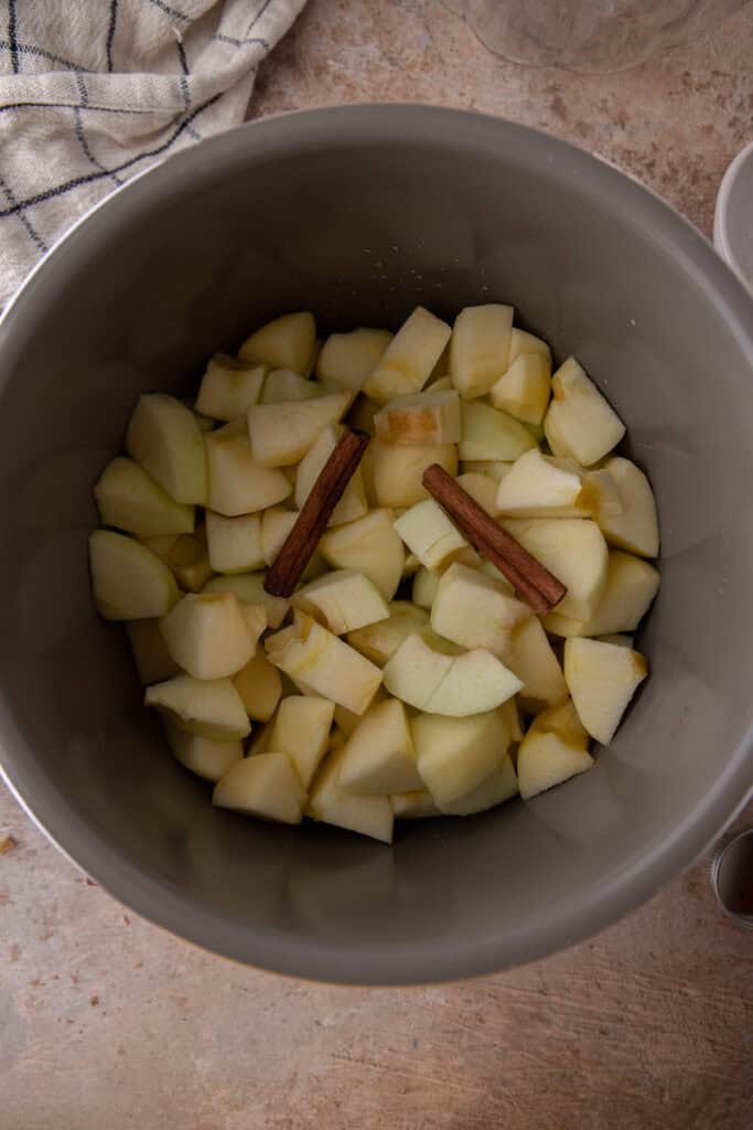 raw fruit cooking