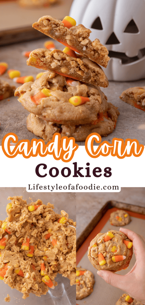 candy corn cookies recipe pinterest pin