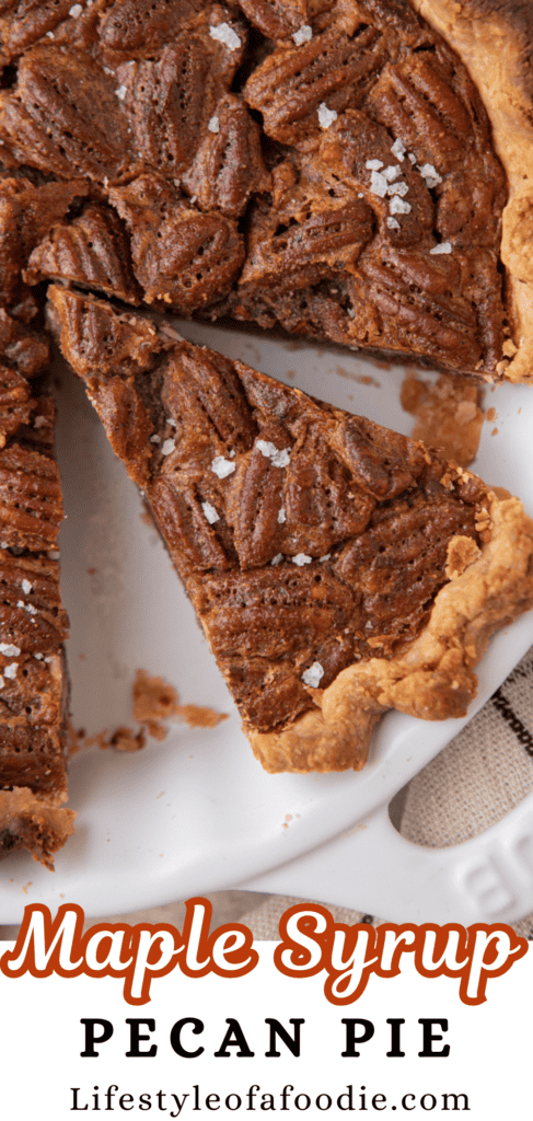 maple pecan pie recipe pinterest pin