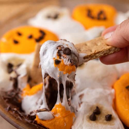 Halloween S'mores Dip Recipe getting scooped up