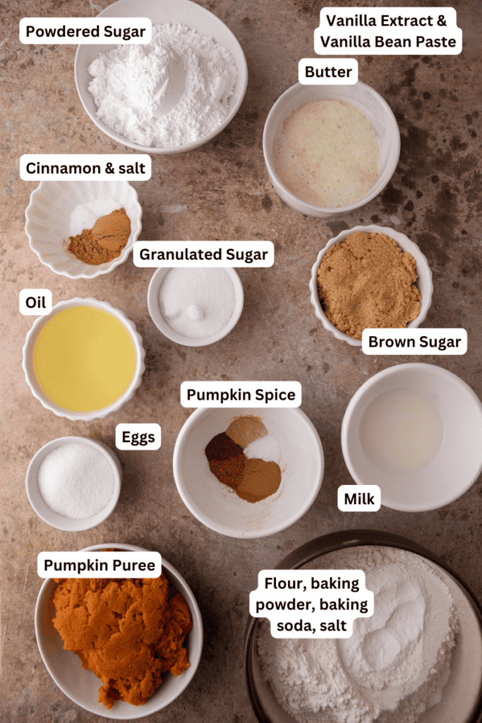 pumpkin coffee cake recipe ingredients