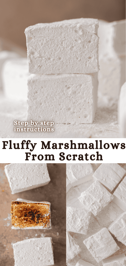 homemade marshmallows pinterest pin