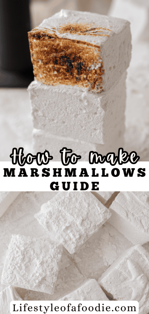 homemade marshmallows pinterest pin