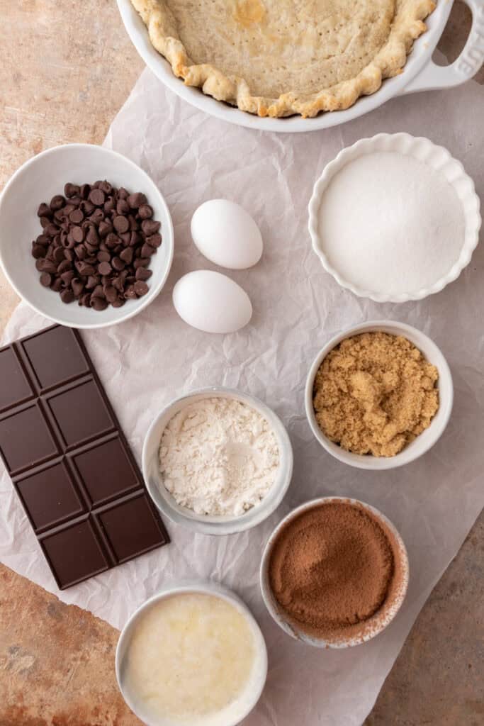 brownie pie recipe ingredients