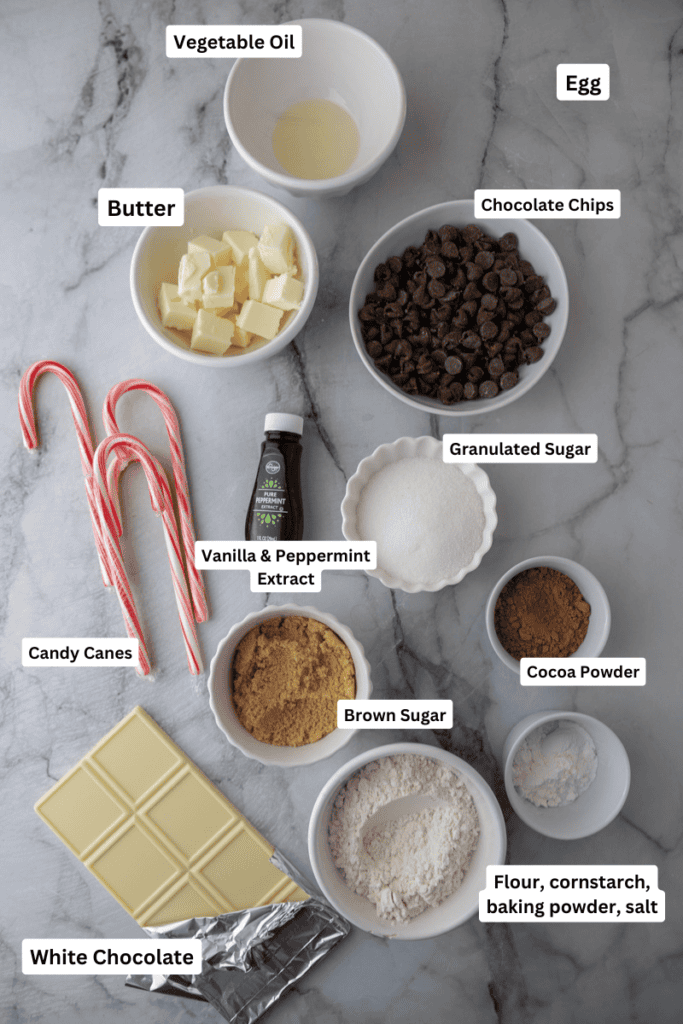 peppermint bark cookies recipe ingredients