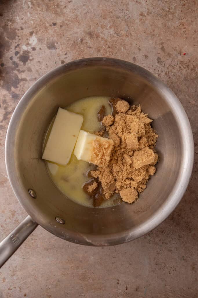 ingredients in a pot