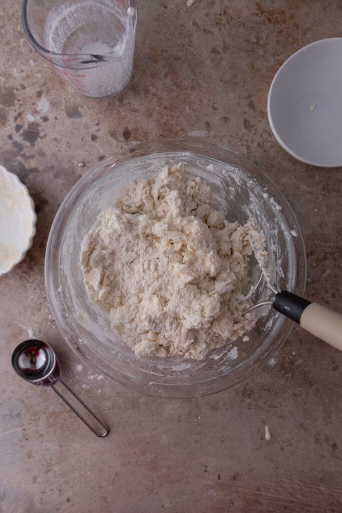 mixed ingredients in a bowl