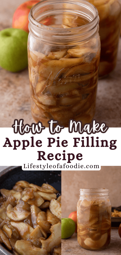 How to make apple pie filling