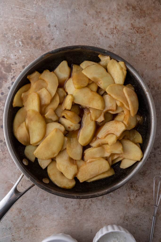 cooked ingredients in a pot