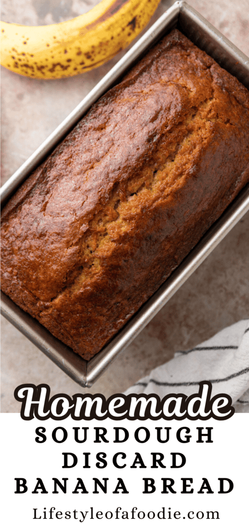 Sourdough Discard Banana Bread Recipe