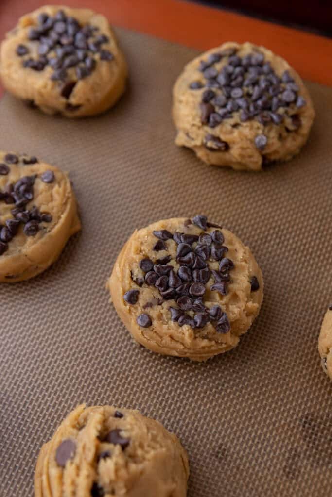 baked goods on baking sheet