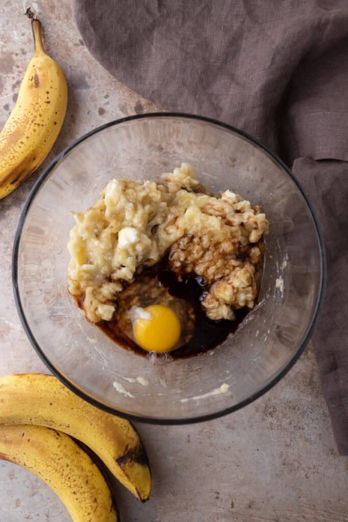 unmixed ingredients in a bowl