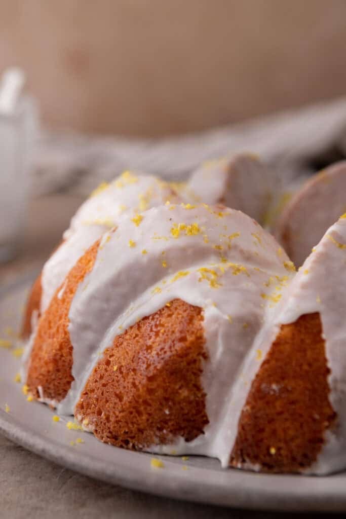 fully iced lemon bundt cake recipe