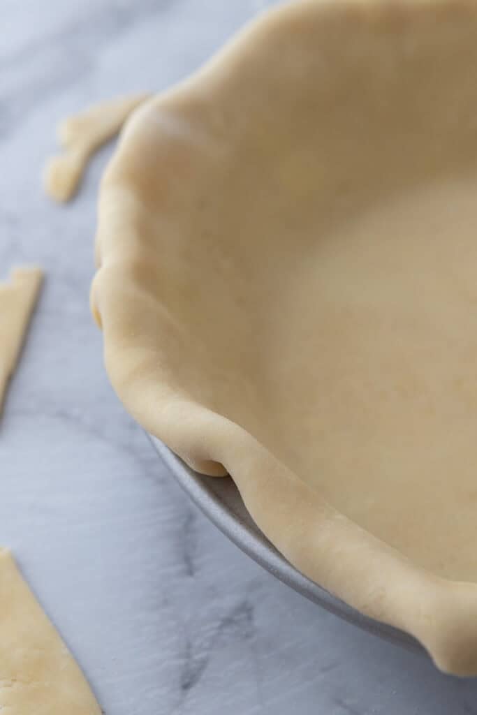 a raw Sourdough Discard Pie Crust Recipe