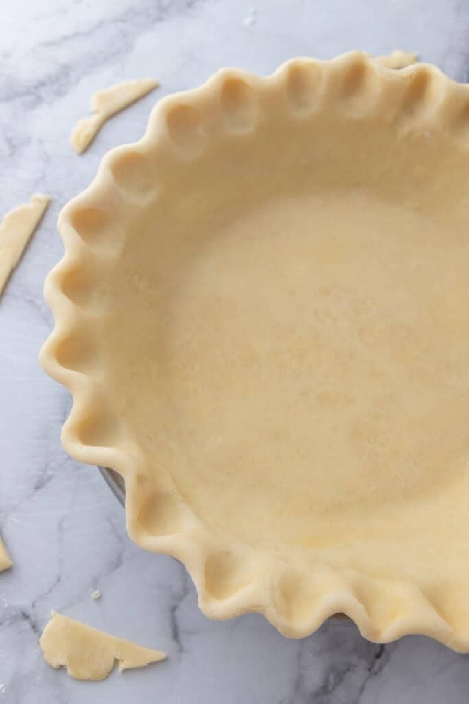 a raw Sourdough Discard Pie Crust Recipe
