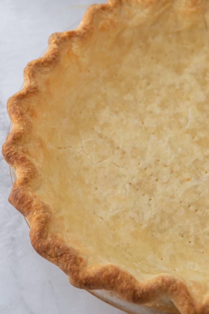 a baked Sourdough Discard Pie Crust Recipe