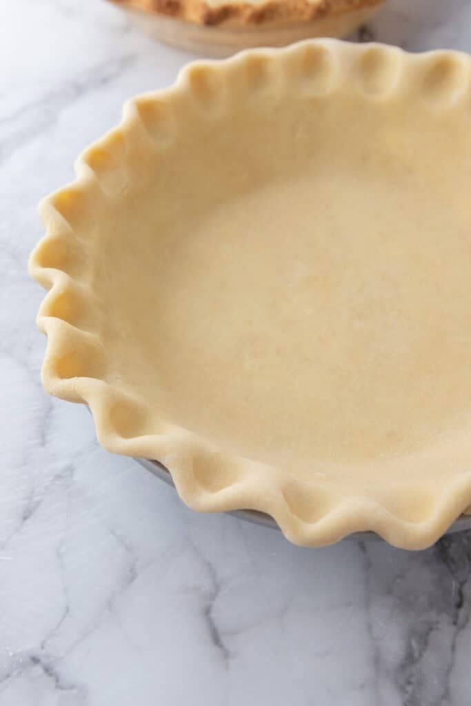 a raw Sourdough Discard Pie Crust Recipe