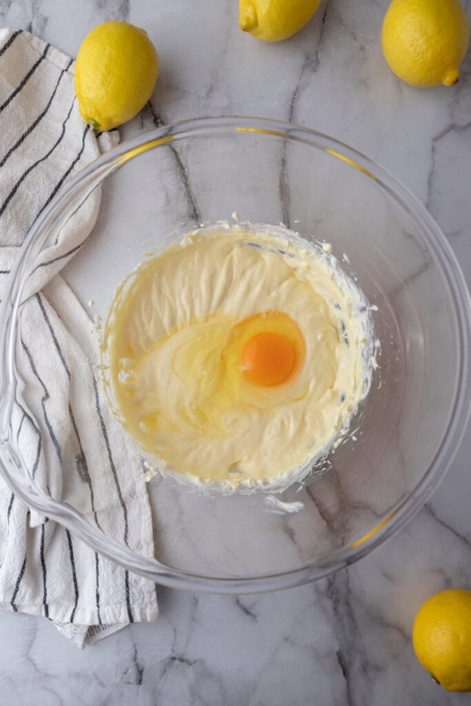 unmixed ingredients in a bowl