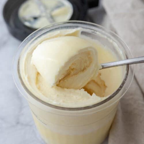 Ninja Creami Protein Ice Cream with Protein Powder scoop