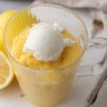 Single Serve Lemon Mug Cake Recipe