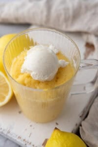 Single Serve Lemon Mug Cake Recipe