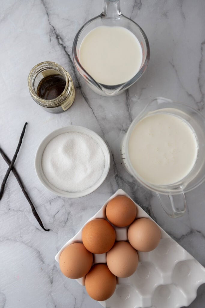 homemade vanilla ice cream recipe ingredients