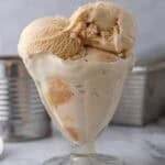 Dulce de Leche Ice Cream recipe in a cup