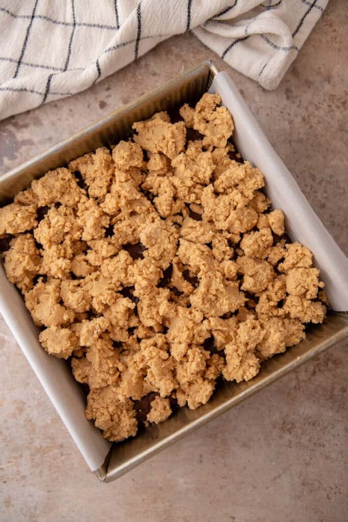 ingredients in a pan