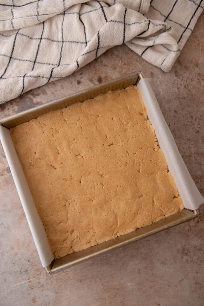 ingredients in a pan