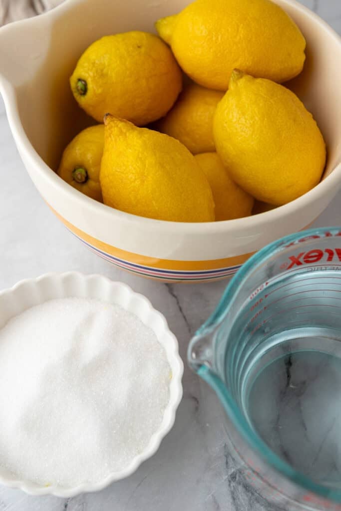 how to make homemade lemonade ingredients