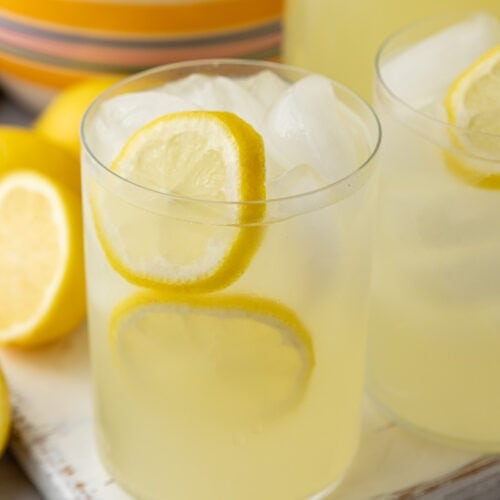 how to make homemade lemonade in a glass