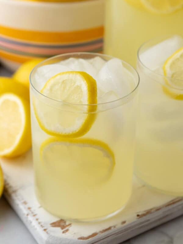 how to make homemade lemonade in a glass