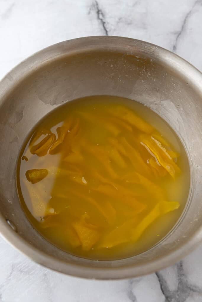 ingredients in a saucepan